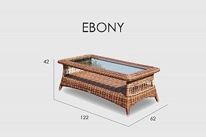 Стол журнальный Ebony